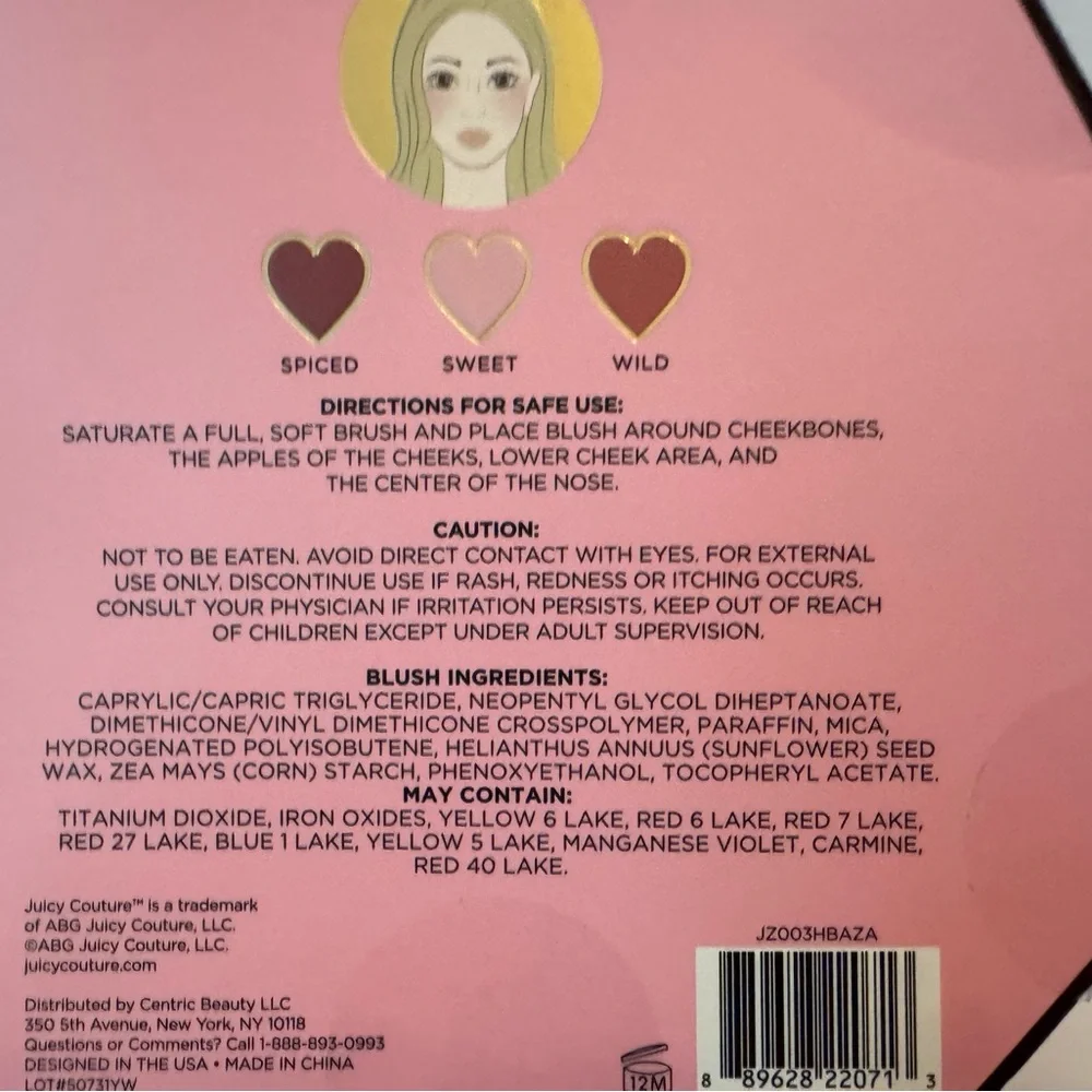 Juicy Couture Blush Trio